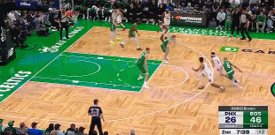 人心散了！比尔连续出现离谱三不沾 奥尼尔传布克低级失误