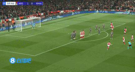 惊为天人！赖斯任意球打入绝对十分角，队友&塔帅齐刷刷抱头?